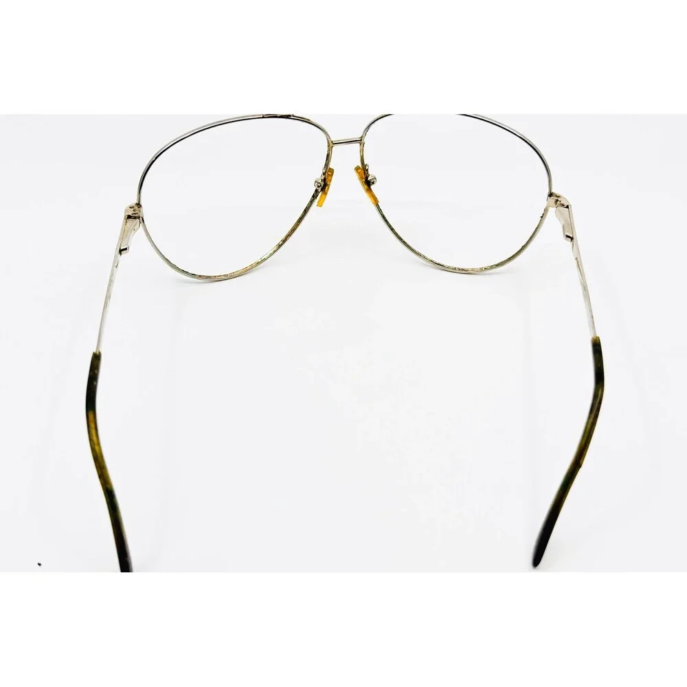 Serengeti Eyeglasses Mens Silver Aviator Metal Double Bridge 44622 Large